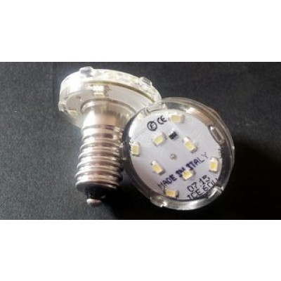 E14 LED LAMP 11 LEDS 60V COLD WHITE, WATERPROOF