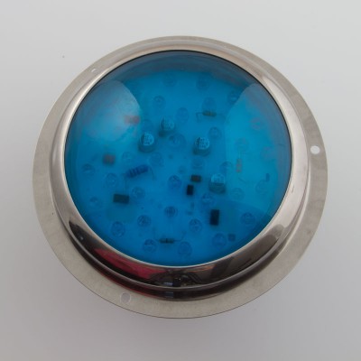 HALO SPOT INOX COMPLETO BLU