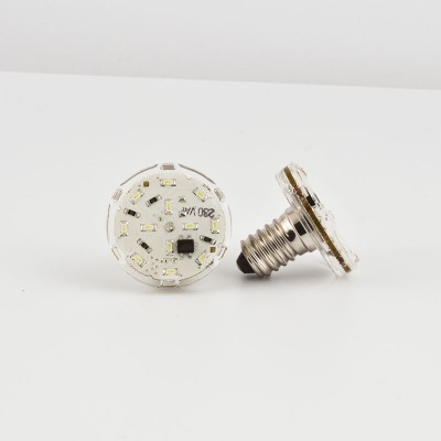 LAMPADA LED E14 16 LED 230V BIANCO CALDO SIGILLATO