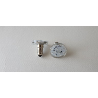 LAMPADA LED E14 15 LED 60V ROSSO SIGILLATO