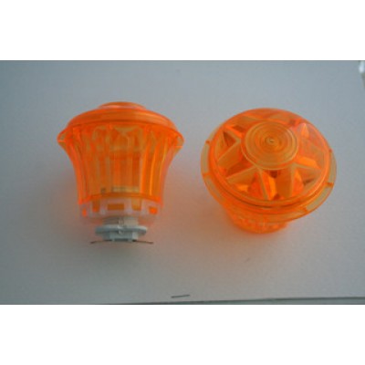 CABOCHON E14 SATURNO COMPLETO SALDARE ARANCIONE FOSFORESCENTE