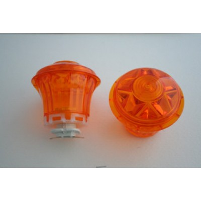 CABOCHON E14 SATURNO COMPLETO SALDARE ARANCIONE