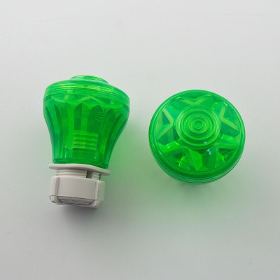 CABOCHON E10 COMPLETO CON DADO VERDE FOSFORESCENTE
