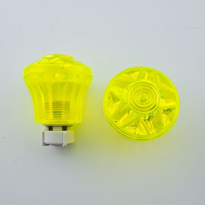 CABOCHON E14 COMPLETO CON DADO GIALLO FOSFORESCENTE