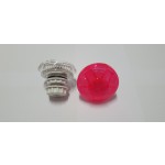 STARMAX 62MM COMPLETO CON CALOTTA LED ROSA FOSF.