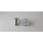 LAMPADA LED E14 15 LED 24V BLU SIGILLATO