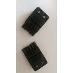 CONNECTOR 5 PINS MALE+FEMALE  BLACK