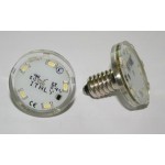 LAMPADA LED E10 5+3 LED  24V 1W  VERDE SIGILLATO