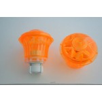 CABOCHON E14 SATURNO COMPLETO CON DADO ARANCIO FOSF