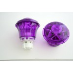 CABOCHON E14 SATURNO COMPLETO CON DADO VIOLA