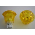 CABOCHON E14 SATURNO COMPLETO CON DADO GIALLO