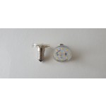 LAMPADA LED E14 15 LED 24V BIANCO CALDO SIGILLATO