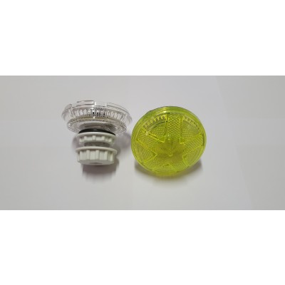 STARMAX 62MM COMPLETE WITH LED CAP NEON YELLOW