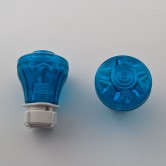CABOCHON E10 COMPLETE SCREW TYPE  BLUE