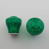 CABOCHON E10 COMPLETE SOLDERING TYPE GREEN